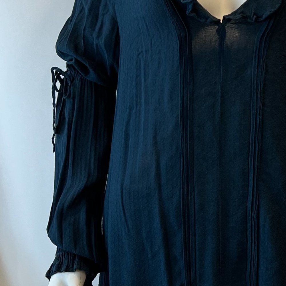 Free People V-Neck Ruffle Dress - Picture 5 of 13